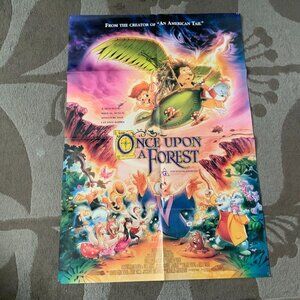 LARGE MOVIE POSTER - ONCE UPON A FOREST